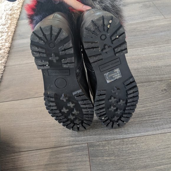 Rebecca Minkoff Fox Fur Boots - Picture 2 of 4